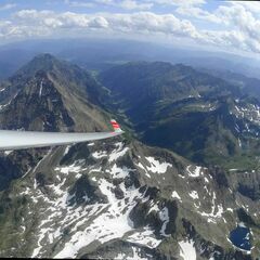 Flugwegposition um 12:50:31: Aufgenommen in der Nähe von Gemeinde Großarl, 5611, Österreich in 3065 Meter